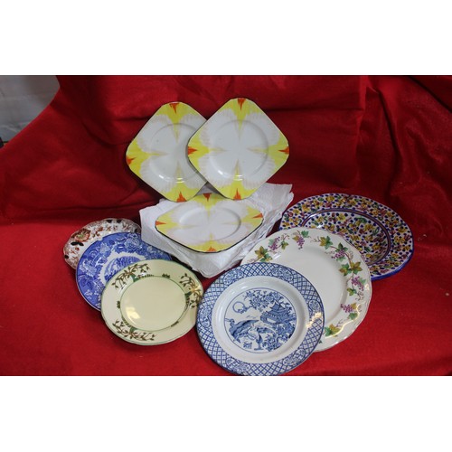 44 - An assortment of china including Poole Pottery 'Thistledown' items