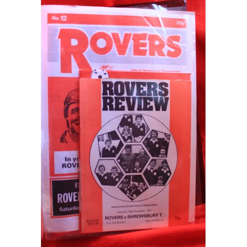 242 - Home Team FA Cup Programmes
Doncaster, Dover, Droylsden, Enfield, Everton and Exeter City