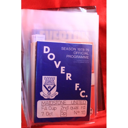 242 - Home Team FA Cup Programmes
Doncaster, Dover, Droylsden, Enfield, Everton and Exeter City