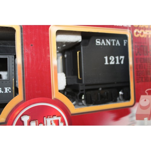 231 - A large scale LGB boxed electric train set, used but in good order, ideal for under the Xmas tree!