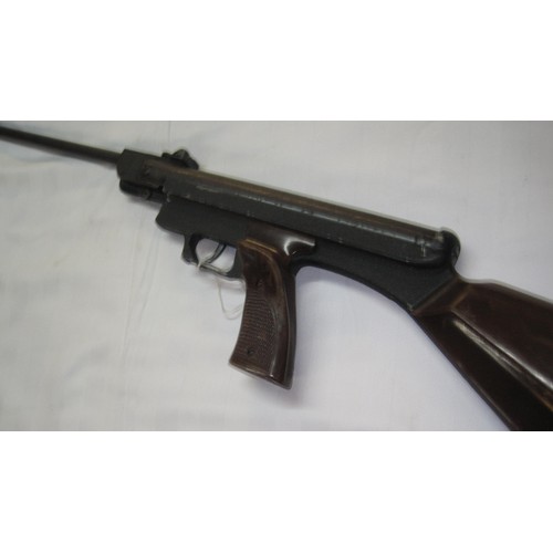 133 - ASI Para .22 Air Rifle, Working Order, Surface Rust to Barrel, Wear to Stock, S/N 779509