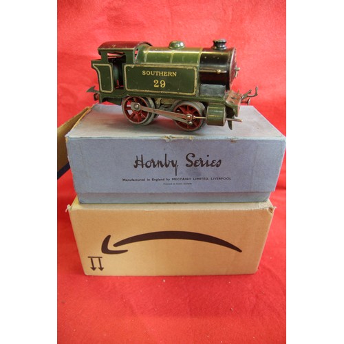 221 - A Hornby Series O Gauge M3 Tank Locomotive in running order, boxed, good used condition, no key