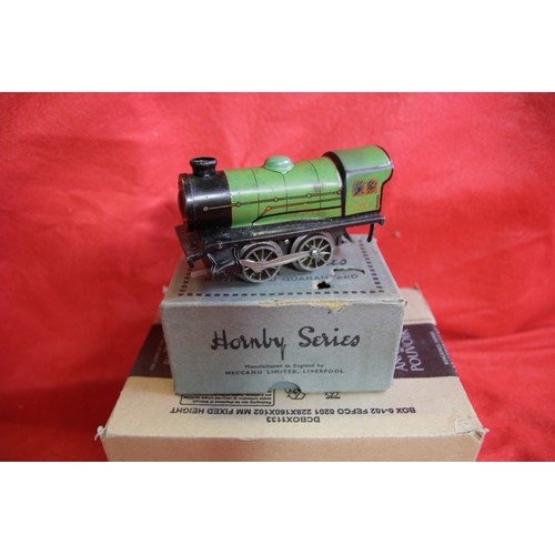 222 - A Hornby Series Clockwork M0 Locomotive L452 in running order and in good used cosmetic condition, i... 