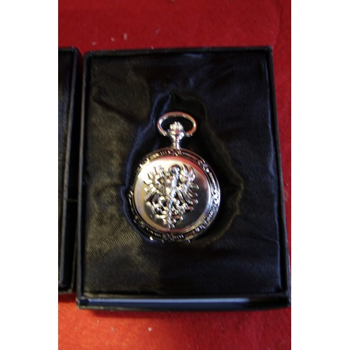 316 - A collection of 26 Atlas Editions 'Heritage Collection' pocket watches, all boxed and in mint condit... 