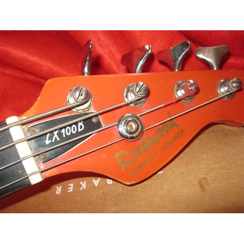 166 - A Hohner electric bass guitar