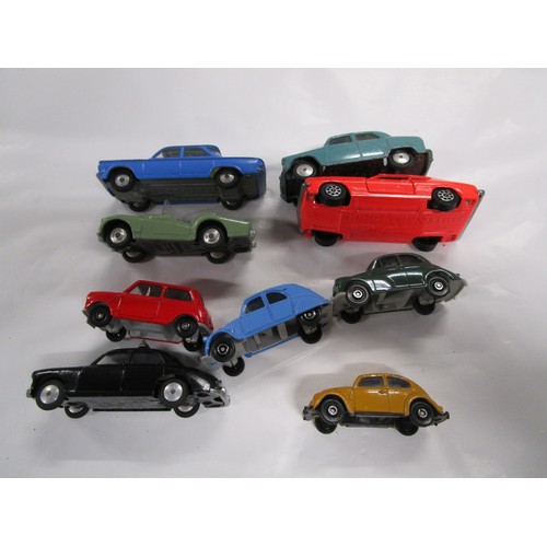 241 - Talk about spaning the ages we have a selection of Corgi domestic cars from the Riley pathfinder 1st... 