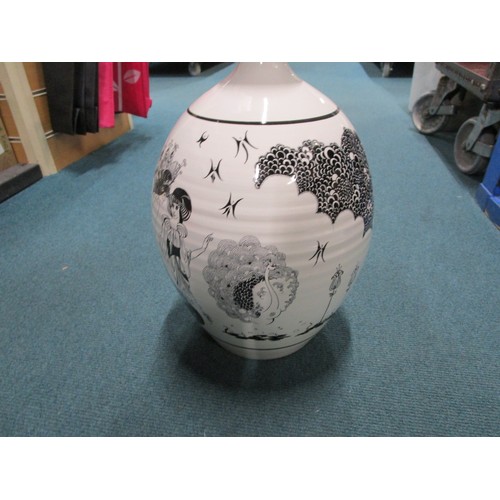 69 - Poole Pottery Guy Sydenham one of large trial vase, hand thrown and then decorated by Susan Pottinge... 