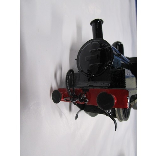 202 - O gauge 3 rail fine scale looks to be an LNWR Webb tank loco which was later used by the LMS.
I susp... 