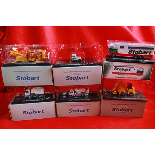 242 - x15 boxed and mint Eddie Stobart vehicles