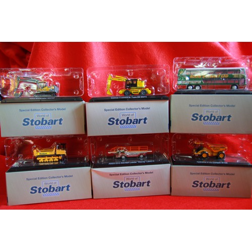 242 - x15 boxed and mint Eddie Stobart vehicles