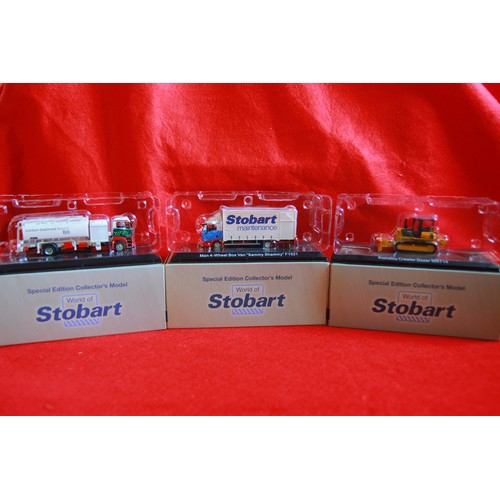 242 - x15 boxed and mint Eddie Stobart vehicles