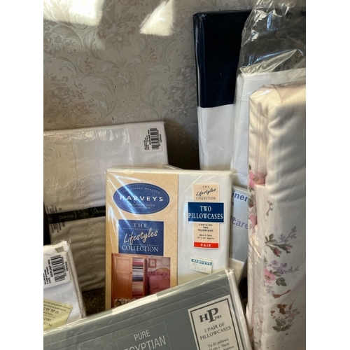 88 - Box of new household linen