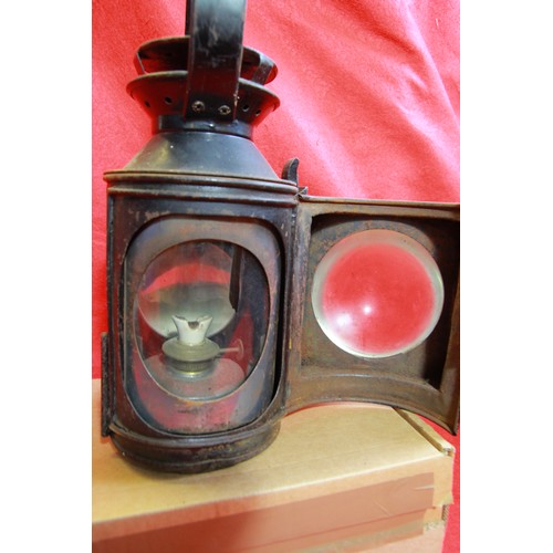 207 - A British Railways Railway lamp in a fair used condition