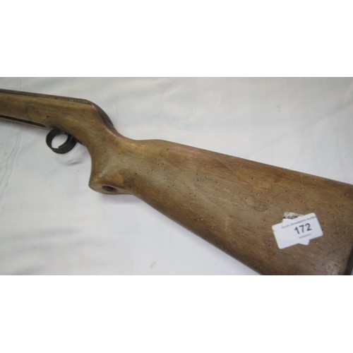 147 - BSA Cadet Major .177 Air Rifle, Working Order but rust to barrel, woodworm to stock, c1951 S/NCA5300