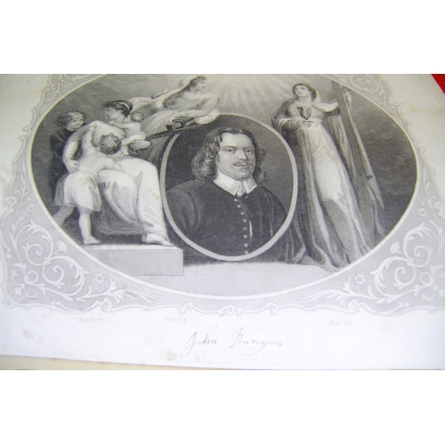 33 - Offor, George Ed/ Bunyan, John: Pilgrims Progress and other works of John Bunyan, London 1861. Illus... 