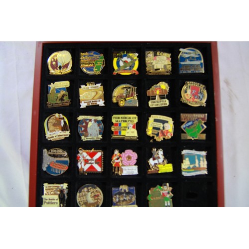 118 - British Victory Badges in original box