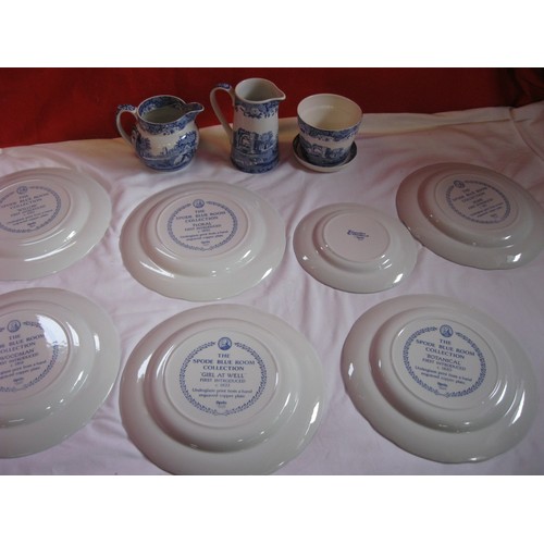 53 - An assortment of blue & white Spode tableware