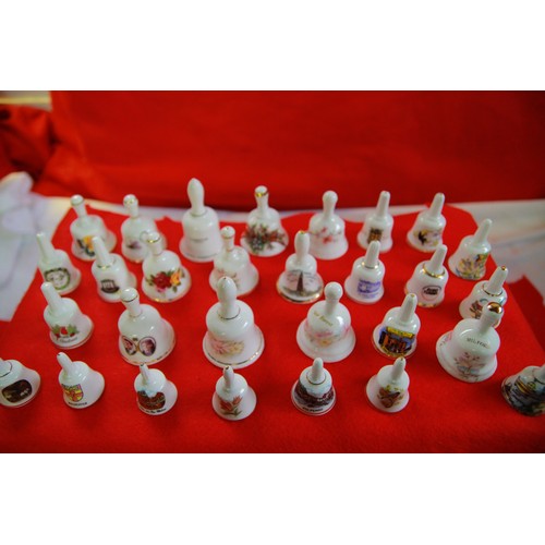 51 - A tray of miniature bells