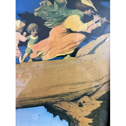 6 - Edwardian print representing the Pied Piper of Hamlyn.
18