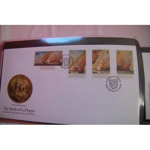 134 - A collection of 3 albums of Guernsey First Day Covers