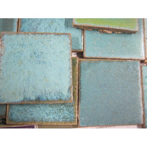 77 - x16 Sibley pottery tiles 3inx3in