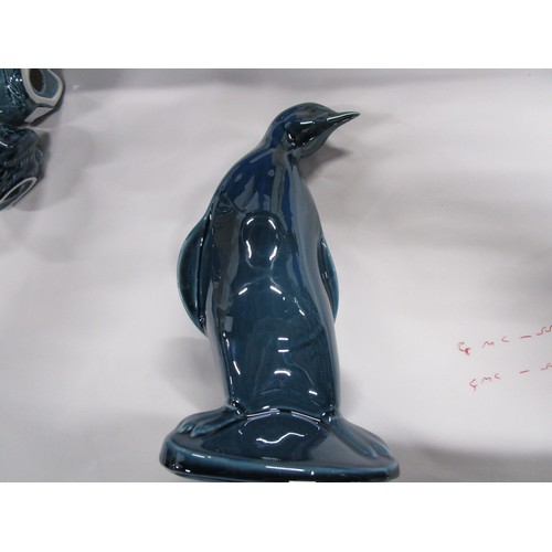 19 - Poole Pottery Dolphin Blue Large Penguin .
Mint condition