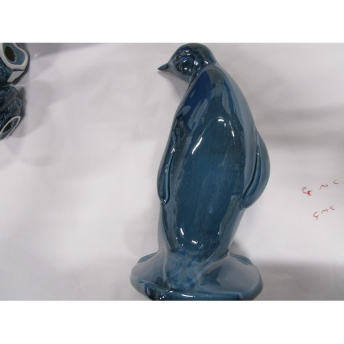 19 - Poole Pottery Dolphin Blue Large Penguin .
Mint condition