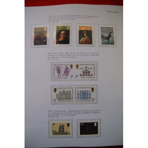 109 - A selection of stamp albums including a 1977 Silver Jubilee Album and various others including one a... 
