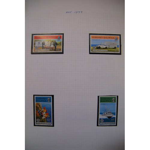 109 - A selection of stamp albums including a 1977 Silver Jubilee Album and various others including one a... 