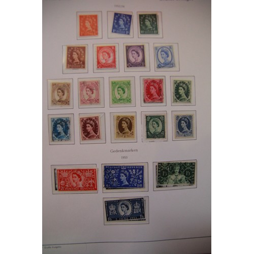 109 - A selection of stamp albums including a 1977 Silver Jubilee Album and various others including one a... 
