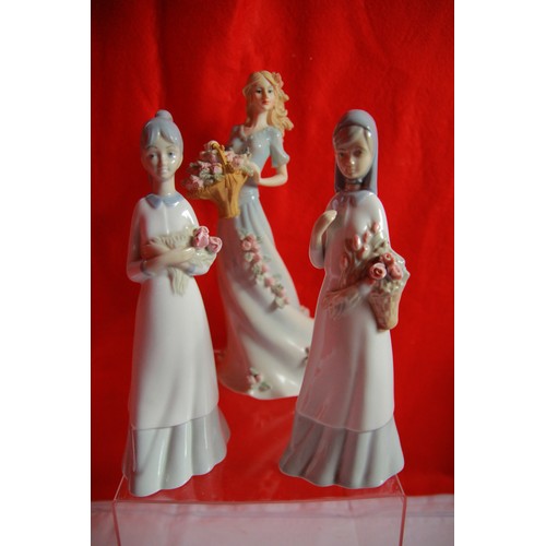 40A - A pair of Spanish figurines, plus another