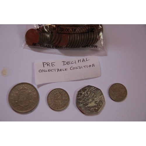 45 - A selection of collectable pre-decimal British coinage