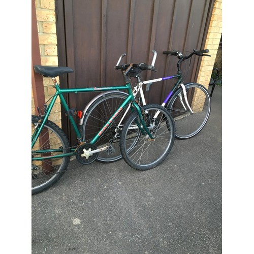 209 - x2 Raleigh Mountain bikes, in good condition and working order