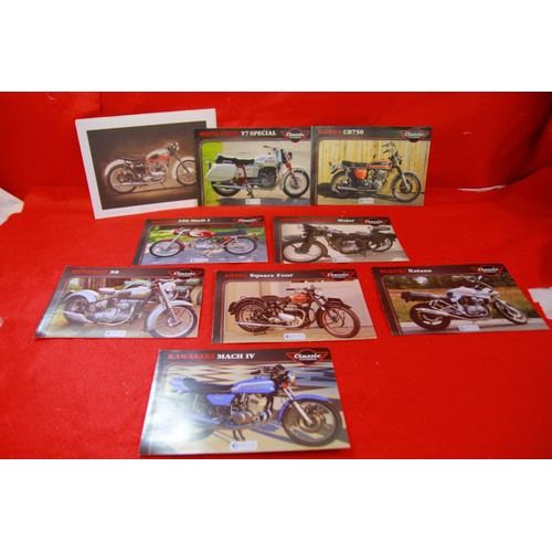 282 - A set of 30 Atlas Editions die cast motorcycles with all documents, all in individual boxes and in m... 