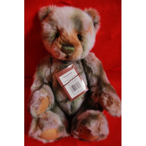 Charlie Bear 2014 Gooseberry Size 14 35cm With Tags