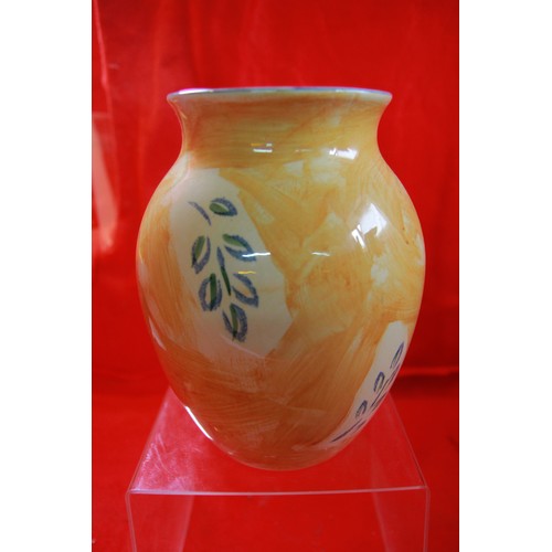 23 - A large Poole Pottery vase designed and made for the now defunked  MFI .
Designed by Anita Harris an... 