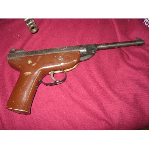 69 - A Chinese made air pistol in .22 calibre, in working order but requires servicing