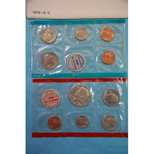 52 - 3 US Special Mint sets in original packaging - 1965, 1969 and 1970