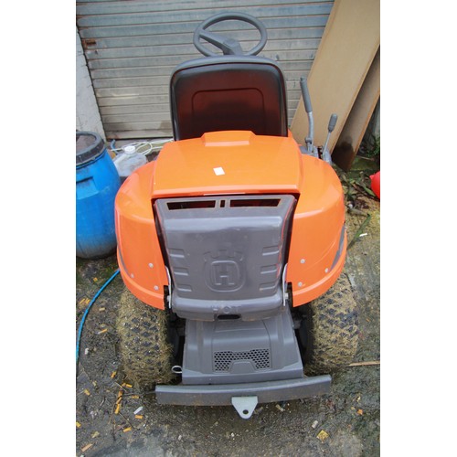 107 - A Husqvarna T13 AWD Ride-on Lawnmower, recently serviced, in full working order