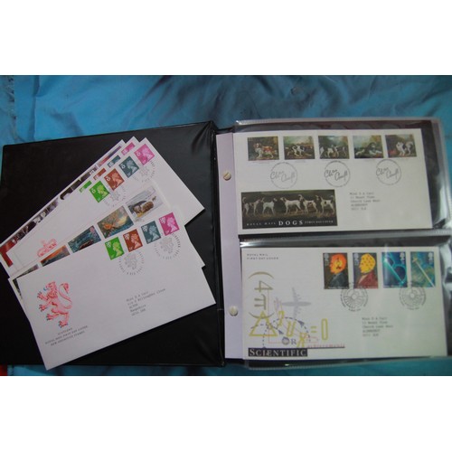 81 - x3 albums of FDC (1950's to 1990's), plus a selection of blank FDC envelopes