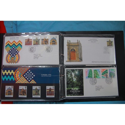 81 - x3 albums of FDC (1950's to 1990's), plus a selection of blank FDC envelopes