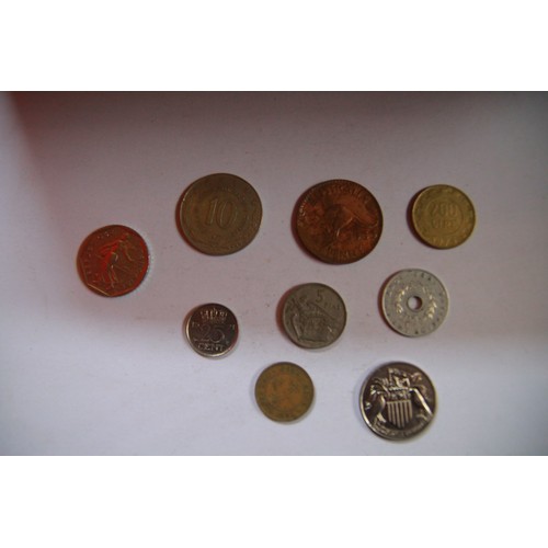 42D - Box of Foreign Coinage