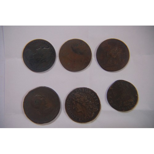 48A - A James II 1690 'Gun Money' half crown in very nice condition, plus a selection of later coins compr... 