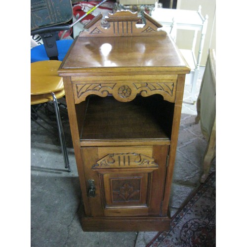 84 - Hall table with door .Traditionally used as a phone table storing the Telephone directories in the c... 