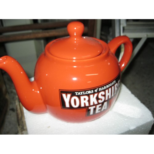 193 - A boxed Yorkshire Tea teapot