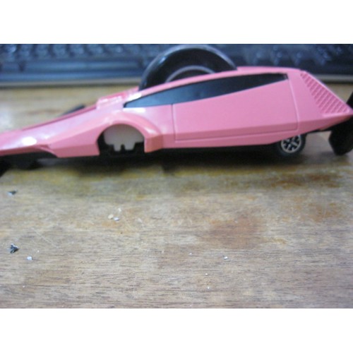 353 - A vintage Pink Panther car by Dinky, missing front wheels and Pink Panther figure but includes origi... 