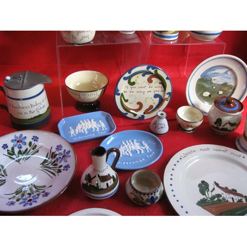 3 - A selection of assorted Mottoware