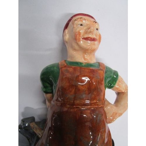 126 - Maddock Pottery Wilfred the Blacksmith in mint condition