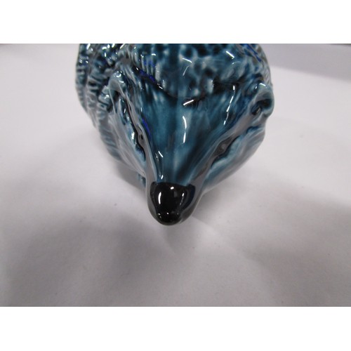 65 - A Poole Pottery Dolphin Blue Hedgehog in pristine condition