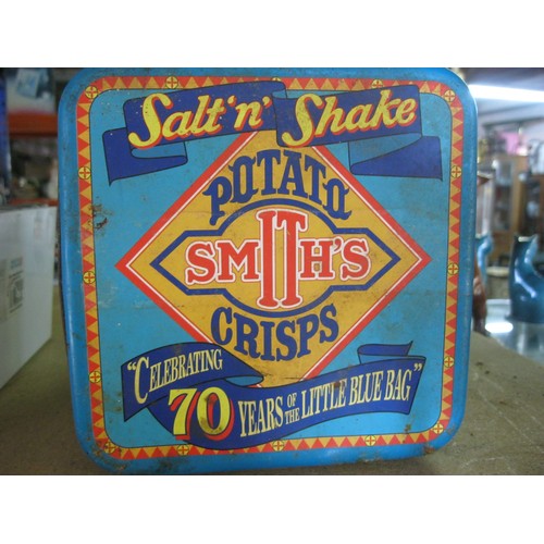 21 - A vintage Smiths Crisps promotional tin in very good order